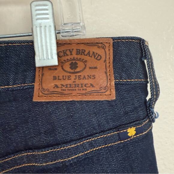 Lucky Brand Low Rise Ginger Bootcut Women's Dark Wash Jeans Size 16W NWT - Picture 8 of 9